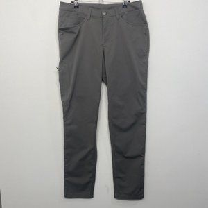 $128 Lululemon ABC 32x32 Grey Pants Surge Chino Slim EUC